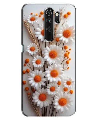 Чехол для OPPO A5 (2020) с картинкой «Белые сухоцветы»