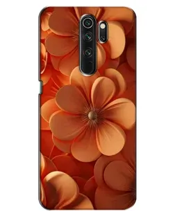 Чохол для OPPO A5 (2020) з картинкою «Помаранчева макро квітка»