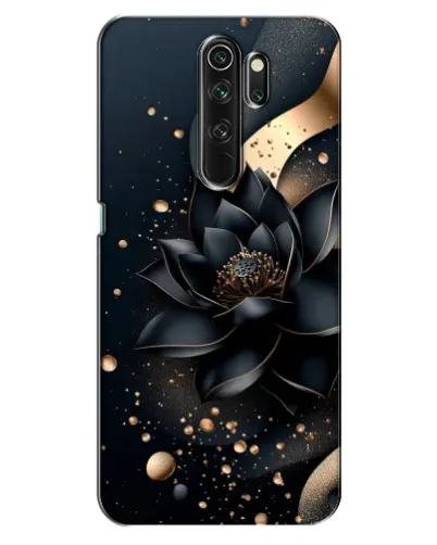 Чехол для OPPO A5 (2020) с картинкой «Черный лотос»