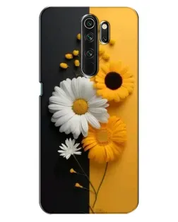 Чохол для OPPO A5 (2020) з картинкою «Соняшник та ромашка»