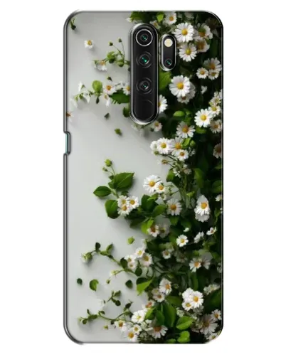 Чехол для OPPO A5 (2020) с картинкой «Ветка мелких белых цветов»