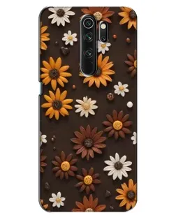 Чохол для OPPO A5 (2020) з картинкою «Візерунок з маленьких соняшників»