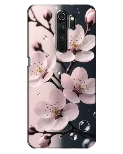 Чохол для OPPO A5 (2020) з картинкою «Ніжня сакура та краплі»