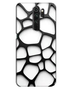 Чохол для OPPO A5 (2020) з картинкою «Біла об'ємна сітка»