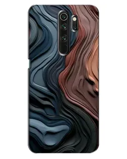 Чехол для OPPO A5 (2020) с картинкой «Цветные волны каньона»