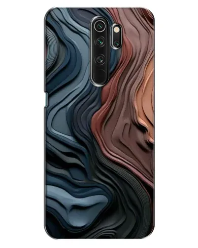 Чехол для OPPO A5 (2020) с картинкой «Цветные волны каньона»