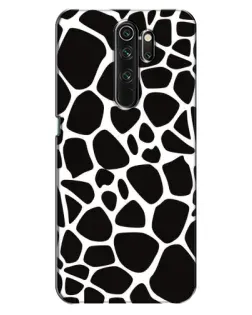 Чехол для OPPO A5 (2020) с картинкой «Черно-белый жираф»