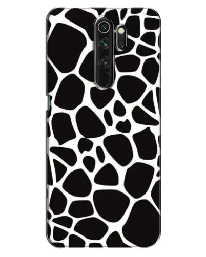 Чехол для OPPO A5 (2020) с картинкой «Черно-белый жираф»
