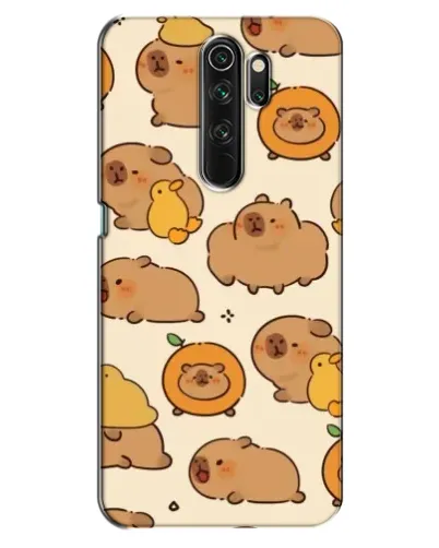 Чехол для OPPO A5 (2020) с картинкой «Капибары с апельсинами»