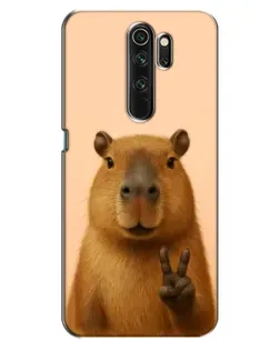 Чехол для OPPO A5 (2020) с картинкой «Капибара виктория»