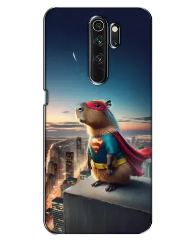 Чехол для OPPO A5 (2020) с картинкой «Капи-мен супергерой»