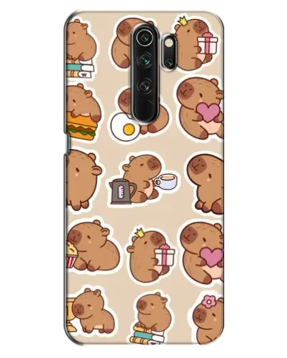 Чехол для OPPO A5 (2020) с картинкой «Капибары паттерн»