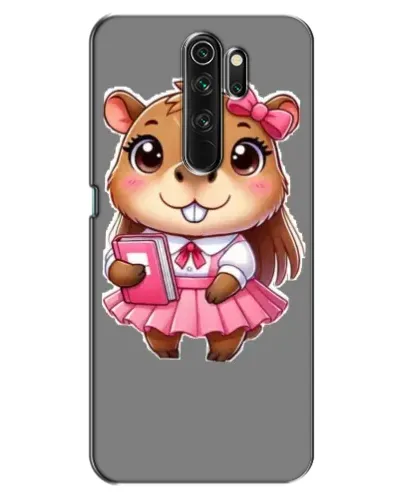 Чехол для OPPO A5 (2020) с картинкой «Девочка капибара»