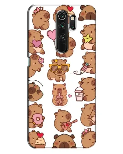Чехол для OPPO A5 (2020) с картинкой «Стикерпак с капибарами»