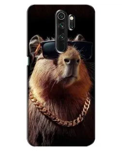 Чехол для OPPO A5 (2020) с картинкой «Капибара золотая цепь»