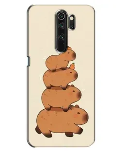 Чехол для OPPO A5 (2020) с картинкой «Башня из капибар»