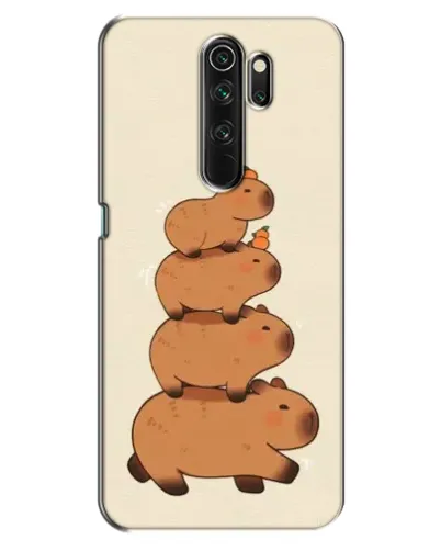 Чехол для OPPO A5 (2020) с картинкой «Башня из капибар»