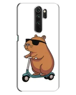 Чехол для OPPO A5 (2020) с картинкой «Капибара на самокате»