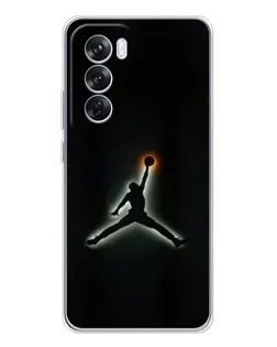 Чохол для OPPO A5 5G з картинкою «Jordan Gradient Logo»