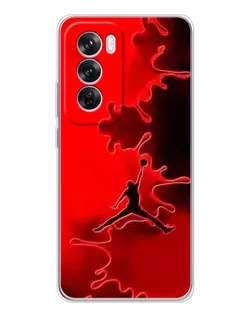 Чехол для OPPO A5 5G с картинкой «Jordan Red Smoke»