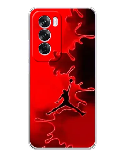 Чехол для OPPO A5 5G с картинкой «Jordan Red Smoke»