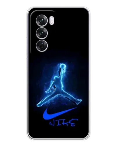 Чехол для OPPO A5 5G с картинкой «Jordan Neon Blue»