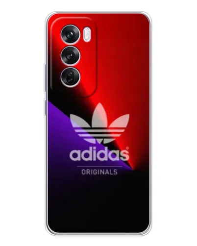 Чехол для OPPO A5 5G с картинкой «Adidas Red Neon»