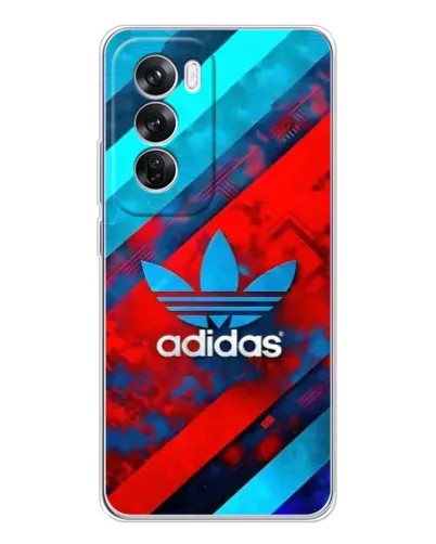 Чехол для OPPO A5 5G с картинкой «Абстракция Adidas»