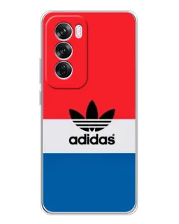 Чехол для OPPO A5 5G с картинкой «Ретро блоки Adidas»