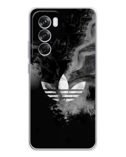 Чехол для OPPO A5 5G с картинкой «Абстрактный дым Adidas»