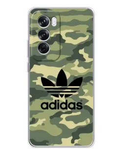 Чехол для OPPO A5 5G с картинкой «Милитари стиль Adidas»