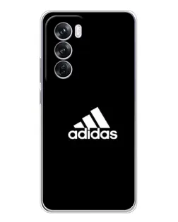 Чехол для OPPO A5 5G с картинкой «Черная классика Adidas»