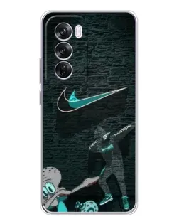 Чохол для OPPO A5 5G з картинкою «Спортивний арт Nike»