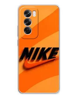 Чохол для OPPO A5 5G з картинкою «Помаранчевий драйв Nike»