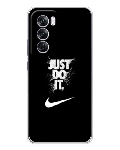 Чехол для OPPO A5 5G с картинкой «Текстовый принт Nike» Чехол для OPPO A5 5G с картинкой «Текстовый принт Nike»