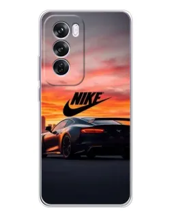 Чехол для OPPO A5 5G с картинкой «Nike и суперкар»