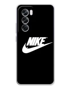 Чехол для OPPO A5 5G с картинкой «Мазки краски Nike»