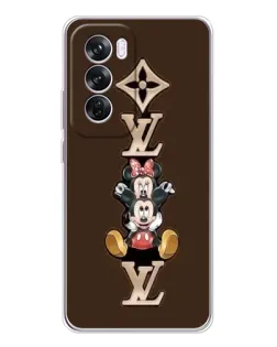 Чехол для OPPO A5 5G с картинкой «LV и Микки Маус»