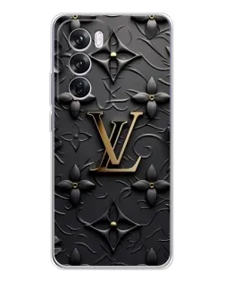 Чехол для OPPO A5 5G с картинкой «Кожаная текстура LV»