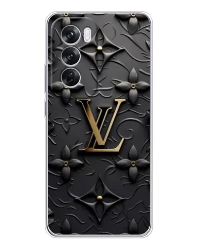 Чехол для OPPO A5 5G с картинкой «Кожаная текстура LV»