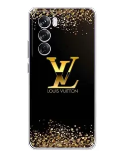 Чехол для OPPO A5 5G с картинкой «LV — золотые искры»