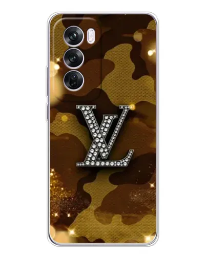 Чехол для OPPO A5 5G с картинкой «Камуфляжный Louis Vuitton»