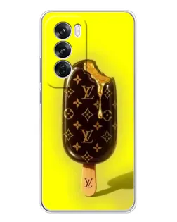 Чехол для OPPO A5 5G с картинкой «Мороженое от LV»