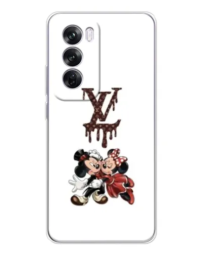 Чехол для OPPO A5 5G с картинкой «LV и Микки Маус»