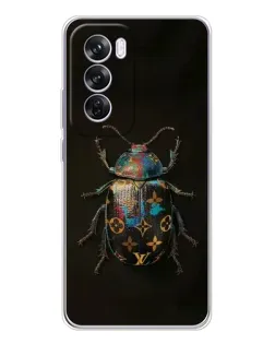 Чехол для OPPO A5 5G с картинкой «LV — мраморный принт»