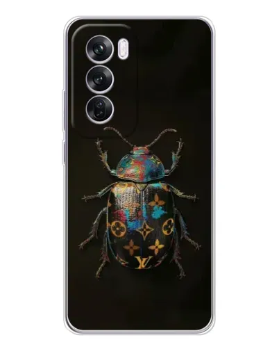 Чехол для OPPO A5 5G с картинкой «LV — мраморный принт»