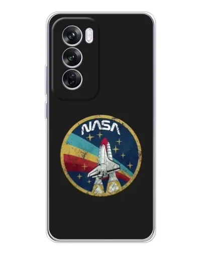 Чехол для OPPO A5 5G с картинкой «NASA — эмблема миссии»