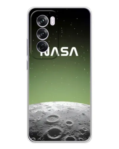 Чехол для OPPO A5 5G с картинкой «NASA — лунный градиент»