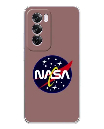 Чехол для OPPO A5 5G с картинкой «NASA — ретро космос»