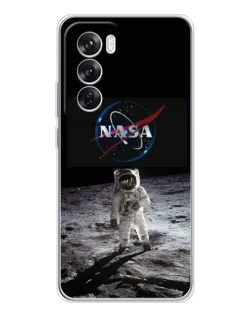 Чехол для OPPO A5 5G с картинкой «Астронавт на Луне»